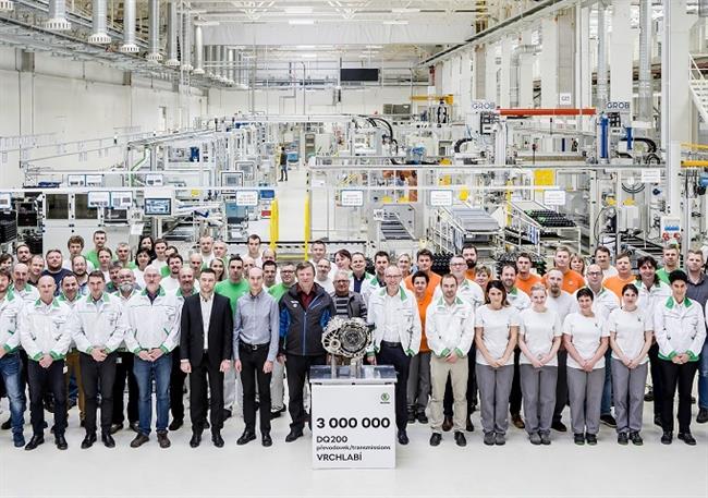 Skoda produce tres millones de cajas de cambio DQ200 en Vrchlabí (República Checa) desde 2012