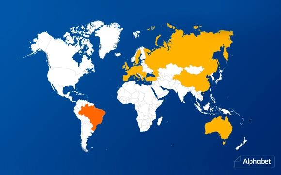 Alphabet irrumpe en el mercado noruego y amplía su presencia a 30 países