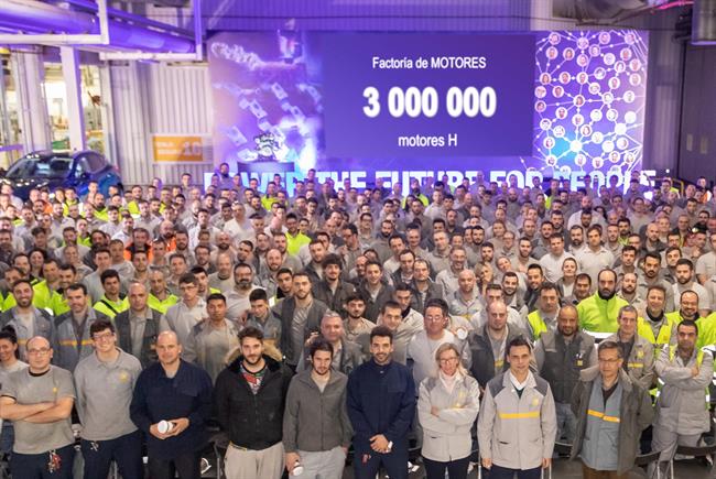 La factoría de Renault en Valladolid alcanza la producción de tres millones de motores H