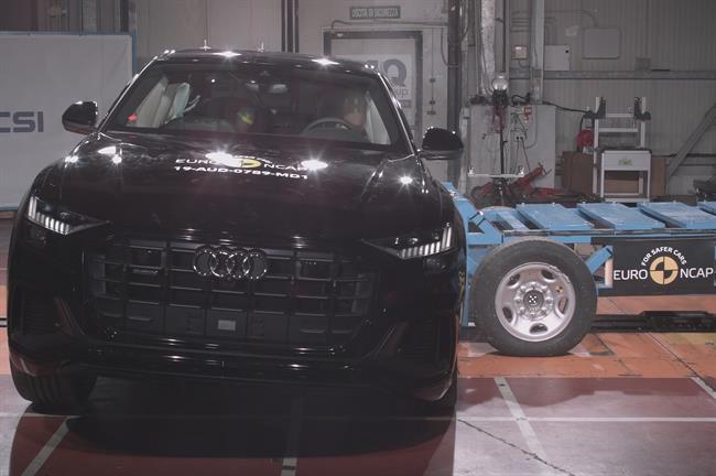 Audi Q8, Ford Puma, MG HS y ZS EV, Nissan Juke y VW Golf, logran cinco estrellas en los test Euro NCAP