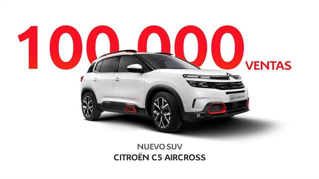Citroën vende 100.000 unidades del C5 Aircross en menos de un año desde su lanzamiento