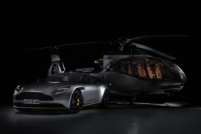 Airbus y Aston Martin presentan el helicóptero ACH130 Aston Martin Edition