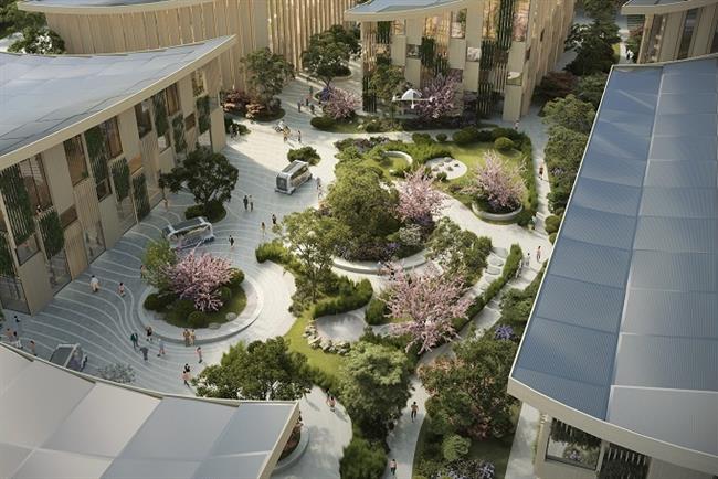 Toyota presenta un prototipo de 'ciudad del futuro', completamente conectada y alimentada por hidrógeno