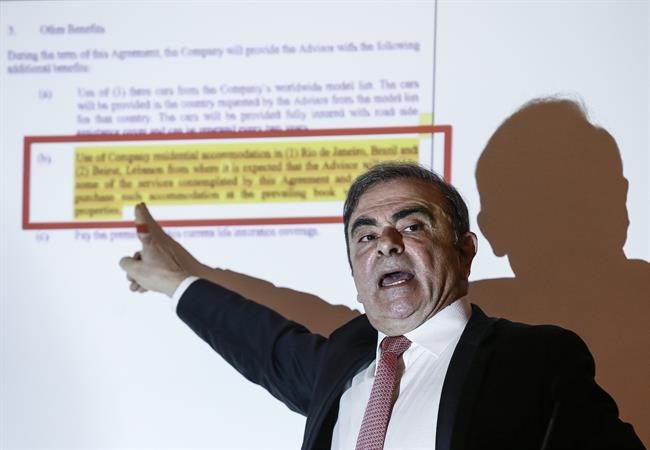 Carlos Ghosn se compromete "por completo" a colaborar con la Justicia libanesa