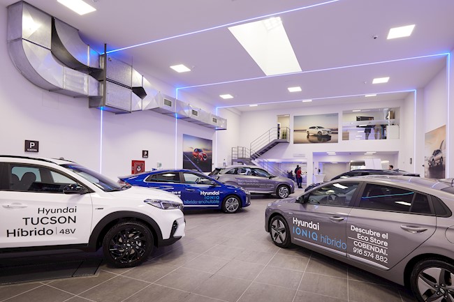 Hyundai inaugura en Madrid un punto de venta especializado en vehículos 'eco'