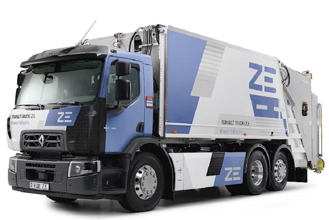 Renault Trucks inicia en Francia la fabricación en serie de sus camiones eléctricos