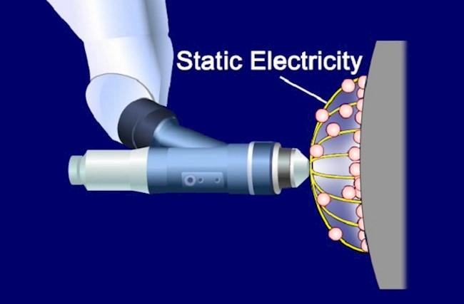 Toyota desarrolla un rociador de pintura que usa electricidad estática para reducir un 7% sus emisiones