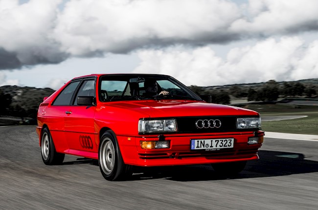 Audi vendió más de 10,5 millones de coches con tracción total tras presentar en 1980 el Audi quattro