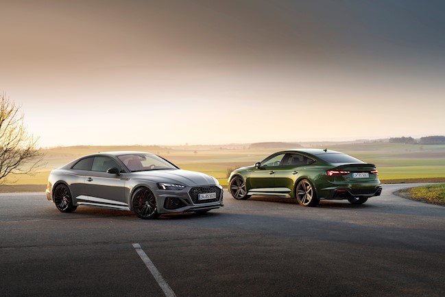 Los nuevos Audi RS 5 Coupé y RS 5 Sportback, ya disponibles en España con hasta 450 caballos