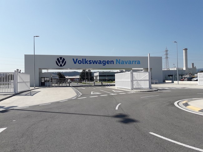 La vuelta a la actividad en Volkswagen Navarra, pendiente de la reactivación del mercado del automóvil