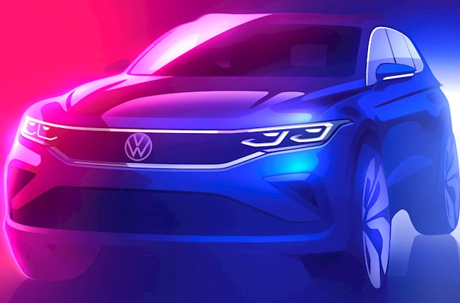 Volkswagen lanzará este año una actualización del Tiguan, que tendrá versión híbrida enchufable