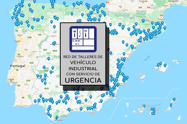 Cetraa y Conepa lanzan un mapa de talleres de vehículos industriales con servicio de emergencia