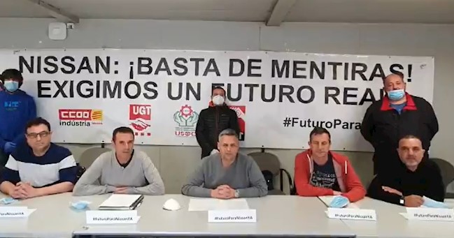 Los trabajadores de Nissan en Barcelona plantean una huelga indefinida