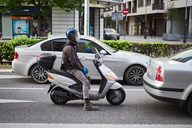 Anesdor destaca la moto como un medio de transporte "libre de contagios" ante el Covid-19