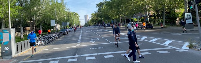El RACE advierte del riesgo para peatones, ciclistas y conductores en la situación de excepcionalidad