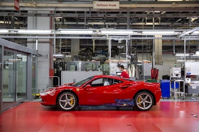 Ferrari vuelve a producir a su "máxima" capacidad tras el parón por el coronavirus