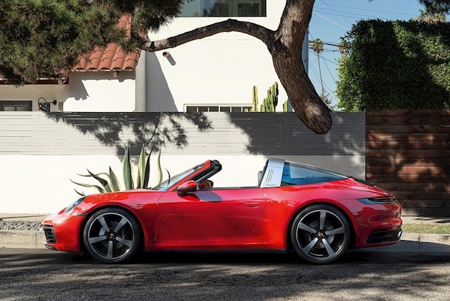 Porsche lanzará en agosto los nuevos 911 Targa 4 y 4S, con hasta 450 caballos