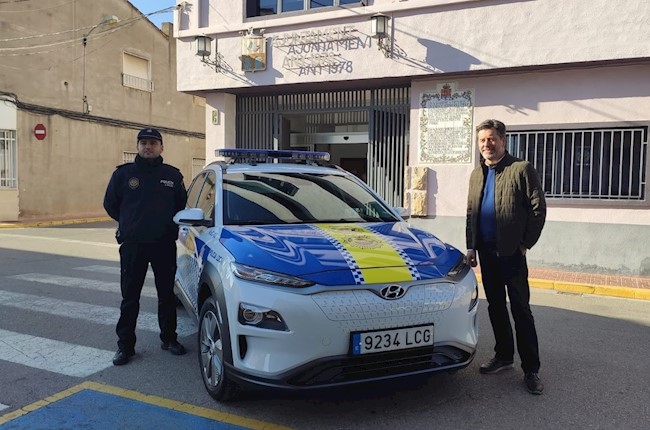 Hyundai destaca el aumento del uso de sus modelos eléctricos entre las fuerzas policiales europeas