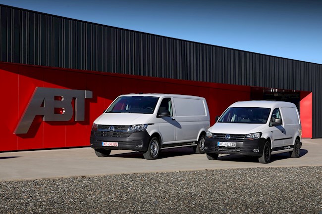 Volkswagen Vehículos Comerciales lanza el e-Caddy ABT y el e-Transporter ABT 100% eléctricos