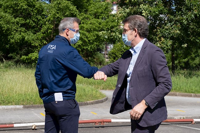 Xunta y dirección de PSA Vigo apuestan por convertir la planta en "la más competitiva" del grupo