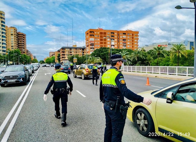 El tráfico se redujo este jueves un 32,34% respecto a un día sin restricciones por el estado de alarma