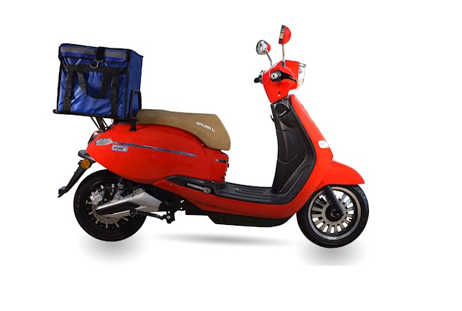 La firma española Ebroh lanza un scooter eléctrico de reparto con 80 kilómetros de autonomía