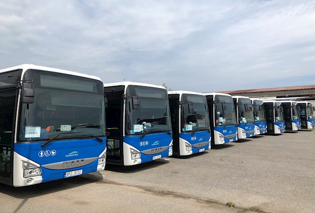 Iveco entrega 145 autobuses a la compañía de transporte checa Arriva Strední Cechy