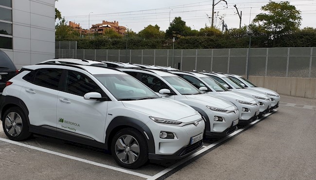 Hyundai entrega 75 unidades del Kona eléctrico a empleados de Iberdrola