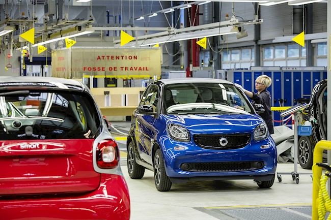 Daimler estudia la venta de su planta de Hambach, en Francia, por el impacto del coronavirus