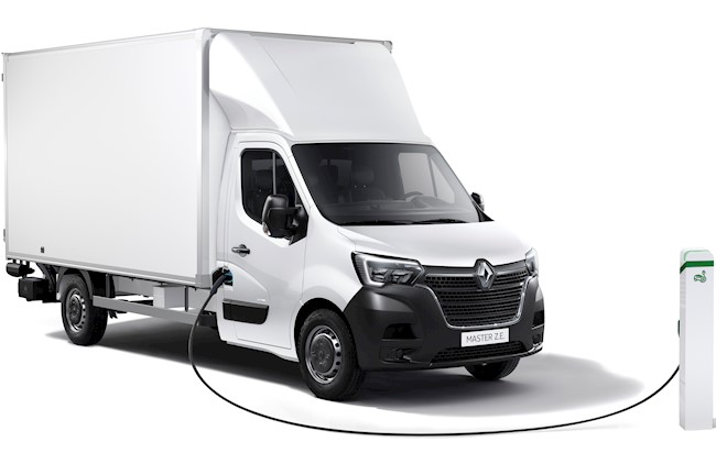 Renault incorpora una versión chasis-cabina a la gama del Master eléctrico