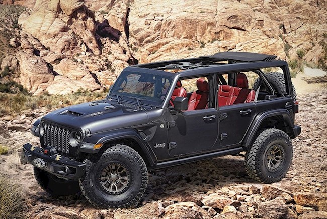 Jeep presenta el prototipo Wrangler Rubicon 392, con motor V8 de 450 caballos