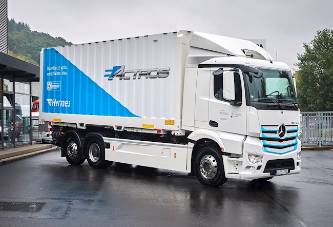 Empresas del sector del transporte instan a la UE a acelerar la transición a camiones 'cero emisiones'