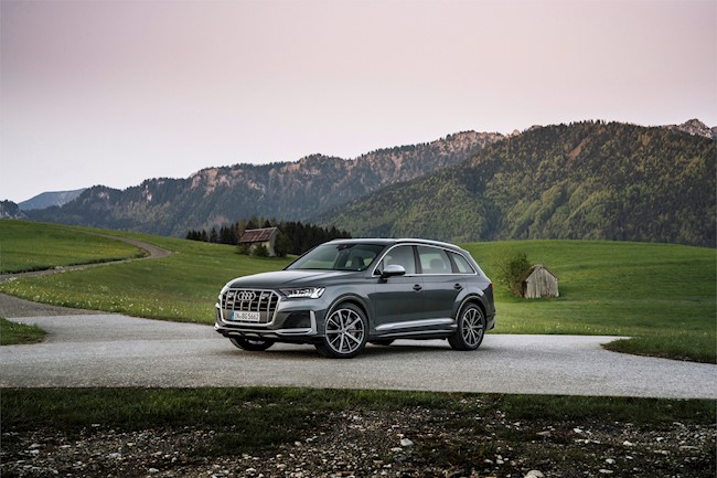 Los nuevos Audi SQ7 y SQ8 con motor V8 de gasolina llegarán a los mercados europeos en otoño
