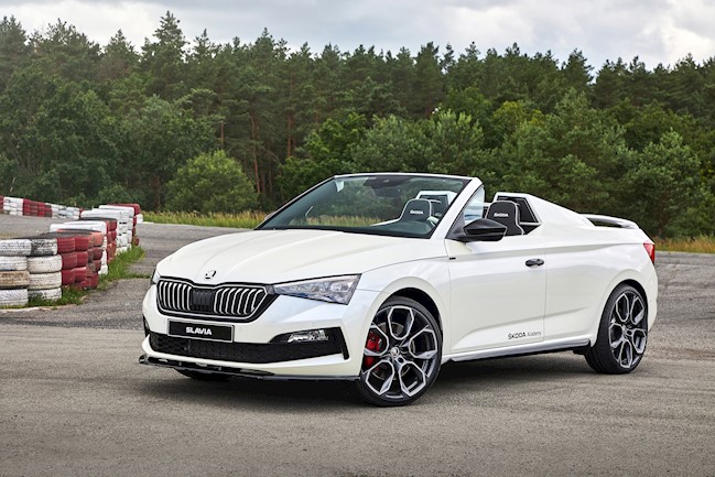 Skoda muestra el Slavia, su séptimo prototipo creado por estudiantes basado en su modelo Scala
