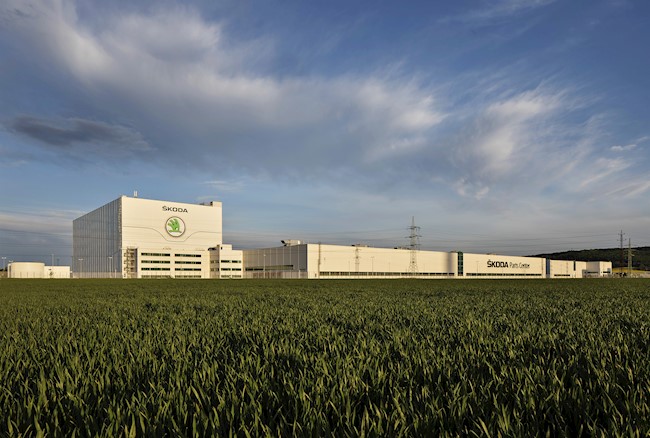 Skoda celebra el 20 aniversario de su centro de componentes de Mladá Boleslav (República Checa)