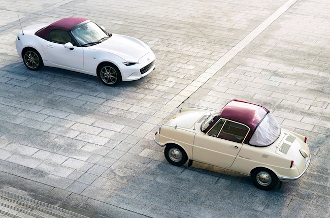Mazda lanza la edición especial 100 Aniversario en todos sus modelos, inspirada en el R360 Coupe