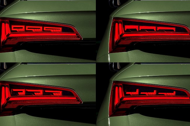 Audi estrenará la tecnología de iluminación OLED digital en el nuevo Q5, que llegará en otoño