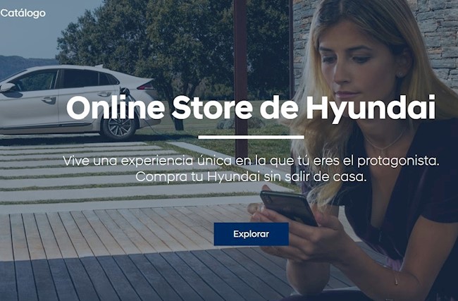 Hyundai lanza en España su 'Online Store', que permite reservar un coche a través de la web
