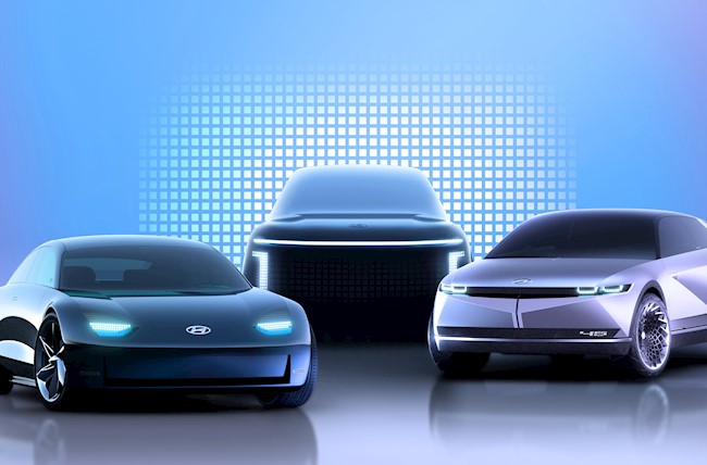 Hyundai lanzará en los próximos cuatro años tres modelos bajo su línea Ioniq de vehículos eléctricos