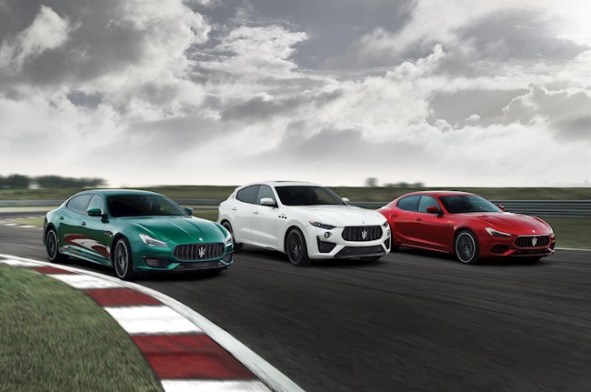 Maserati amplía su colección Trofeo con la llegada de los nuevos Ghibli y Quattroporte, con 580 caballos