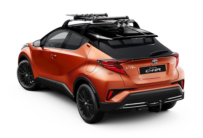 Toyota ofrece más de 70 opciones para personalizar el C-HR híbrido