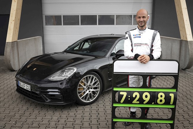 El Porsche Panamera logra el récord de vuelta en el circuito de pruebas Nürburgring antes de su estreno
