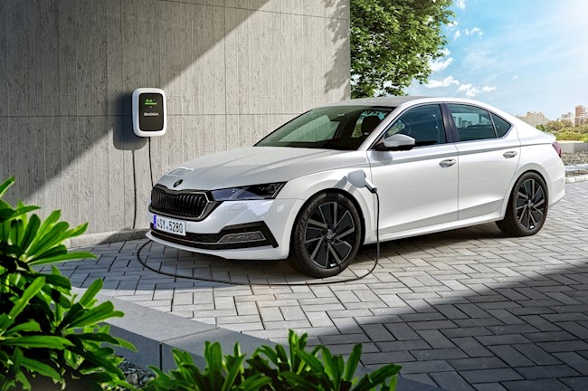 Skoda ofrece a sus clientes la posibilidad de instalar un punto de carga privado a través de Elli