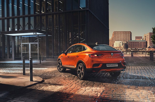 Renault lanzará en el primer semestre de 2021 el Arkana, su nuevo todocamino híbrido