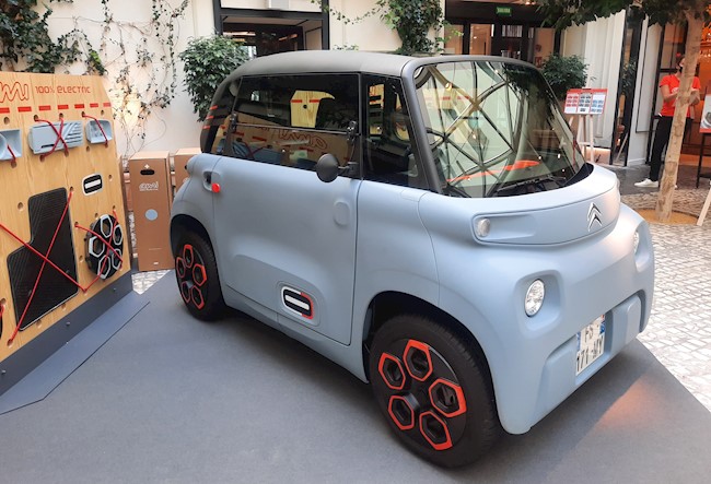 Citroën iniciará en octubre las prerreservas en España del nuevo AMI, que llegará en marzo