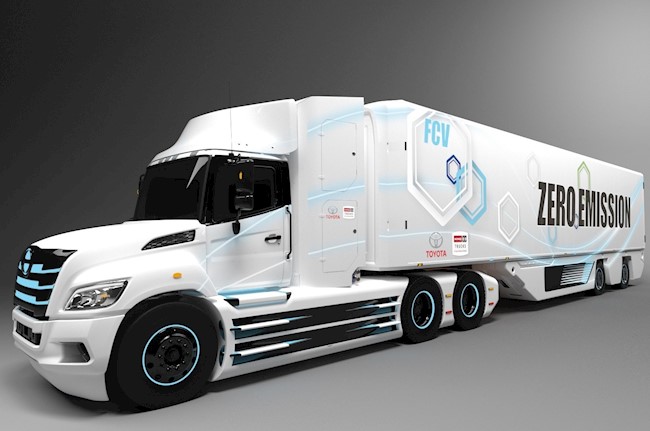 Toyota e Hino desarrollarán un camión de pila de combustible de hidrógeno en Estados Unidos