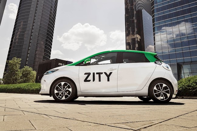 Zity instala en su flota soluciones de telemetría de Telefónica, Geotab y Mobileye