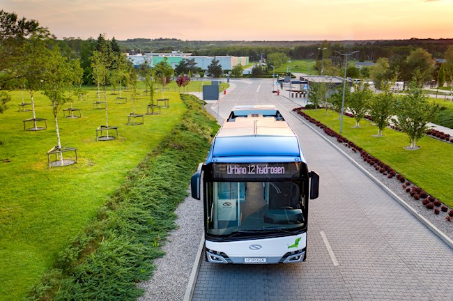 Solaris, del Grupo CAF, probará en las próximas semanas en París su autobús de hidrógeno