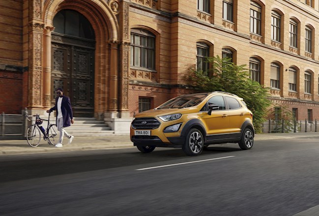 Ford lanza el nuevo EcoSport Active, con carrocería bitono y llantas específicas de 17 pulgadas