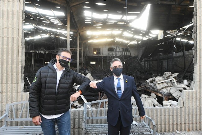 Cataluña concederá un "crédito puente" a Silence para reconstruir su planta incendiada